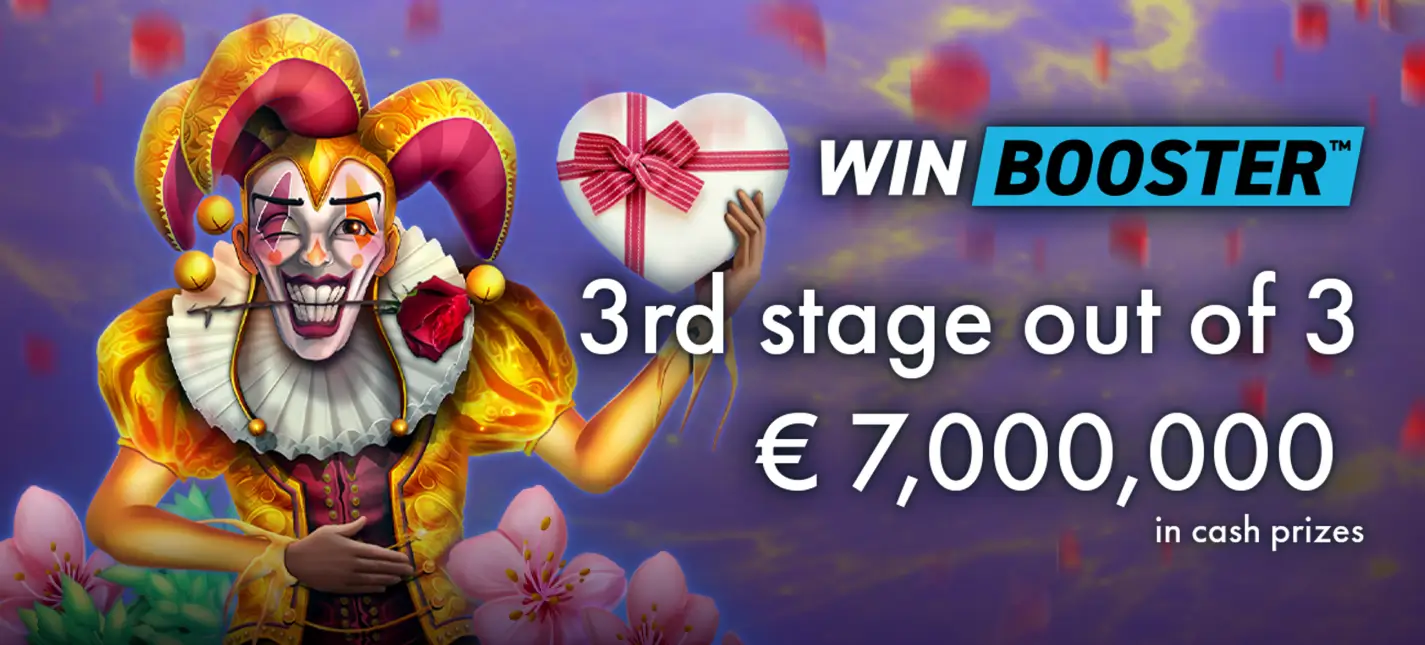 Stay Casino Banner Featuring Tournament Win Booster